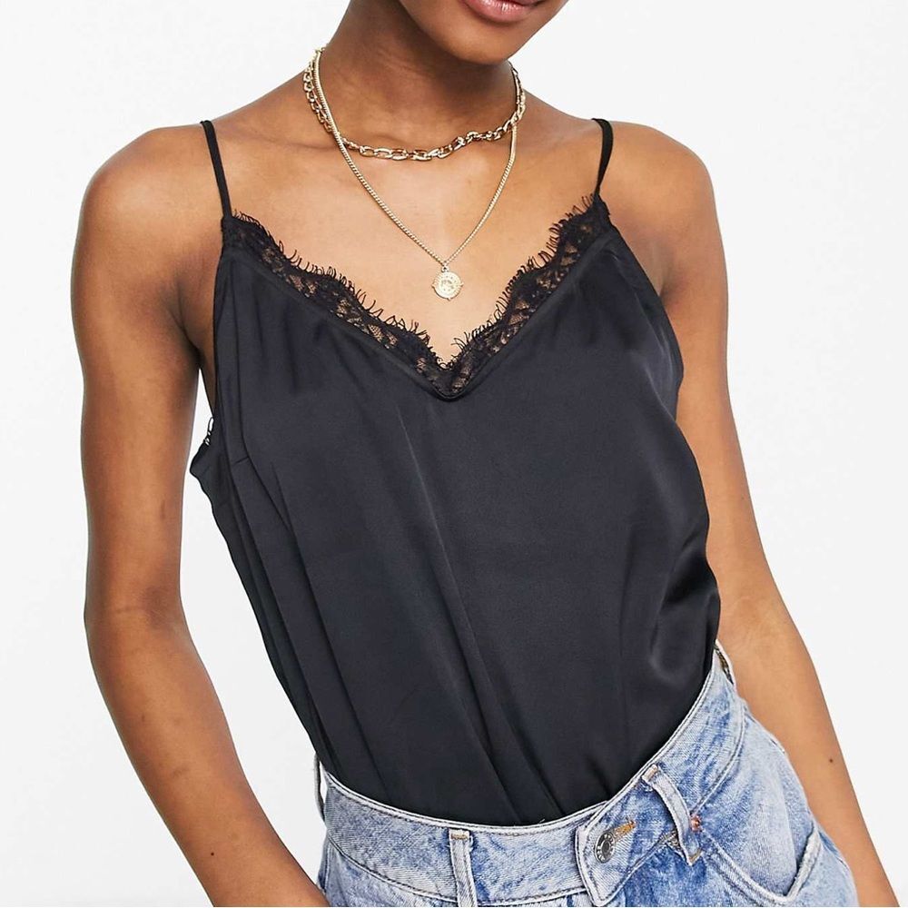Abercrombie & Fitch Black Lace Bodysuit XS - Picture 1 of 11